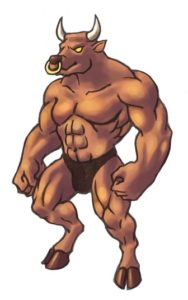 ミノタウロスのイラスト