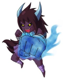 夜叉のイラスト