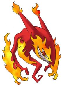 サラマンダーのイラスト